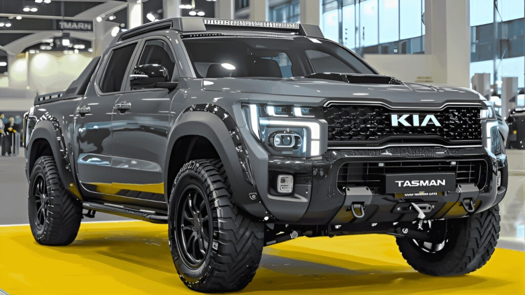 Kia Tasman Pickup 2026: la nueva fuerza todoterreno que conquista el futuro