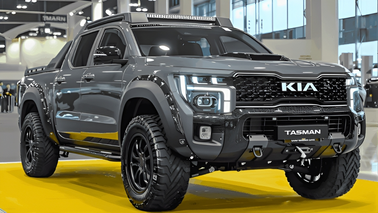 Kia Tasman Pickup 2026: la nueva fuerza todoterreno que conquista el futuro