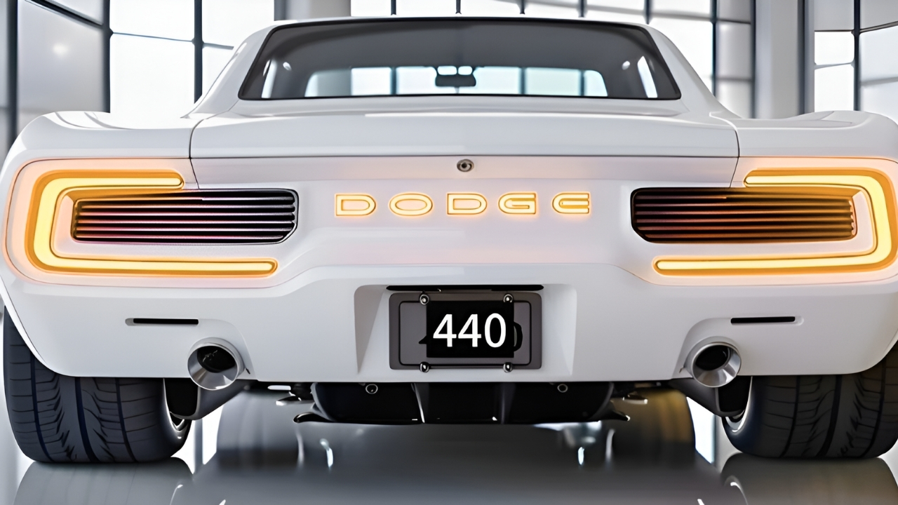Dodge Coronet 440 2026: el regreso icónico con potencia clásica y estilo futurista