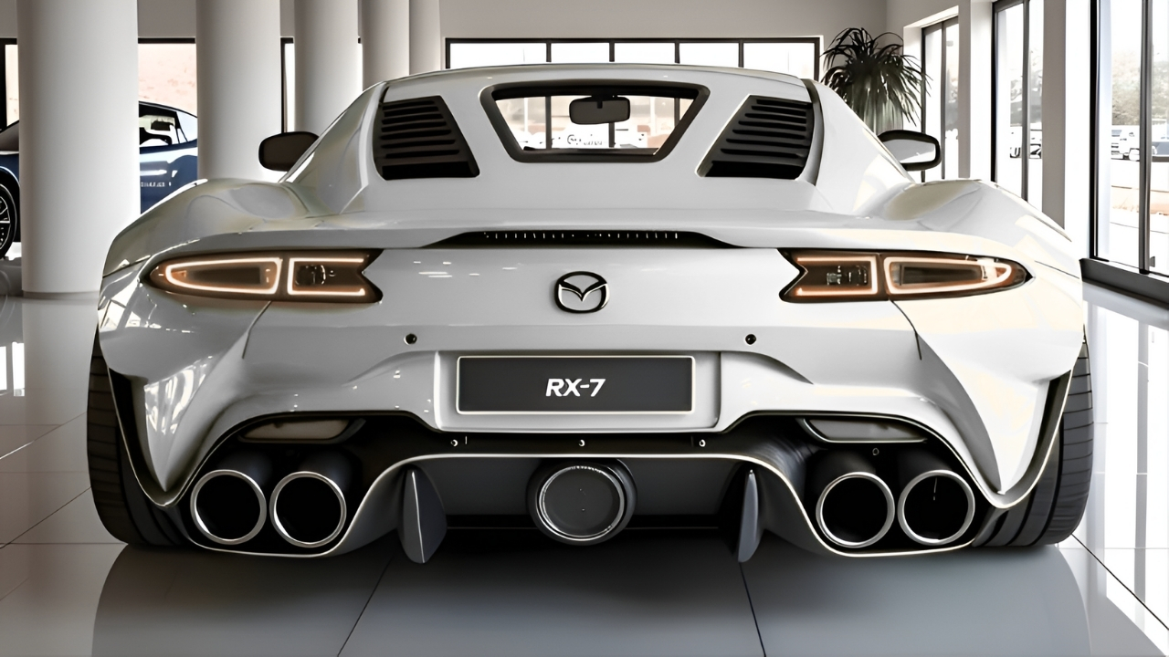Mazda RX‑7 2026: el renacer del ícono deportivo con alma rotativa y diseño futurista